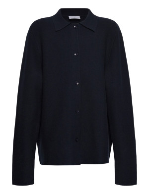 Grunt Grbaja Ls Knit Cardigan   L/14Y Navy L/14Y