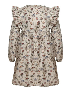 Hanevild Mushroom Dress   98/104 Beige 98/104
