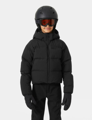Helly Hansen Jr Girl Nora Puffy Jacket - Black - 152 Black 152