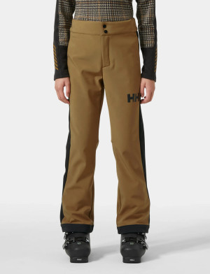 Helly Hansen Jr Maya Stretch Ski Pant - Brown - 164 Brown 164