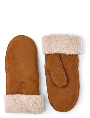 Hestra Sheepskin Mitt - Brown - 6