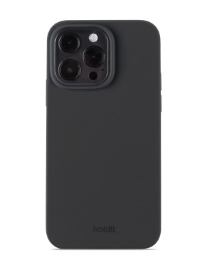 Holdit Silicone Case Black - Black - IPHONE 15PRO MAX
