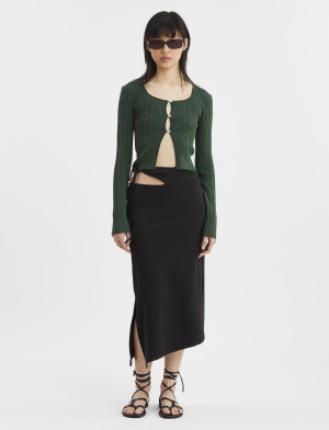 HOLZWEILER Badabom Skirt - Black - S