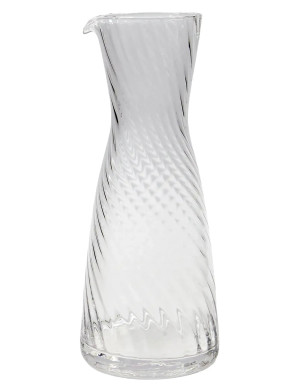 house doctor Karaffel, Hdrill, Klar - Nude - H:25CM