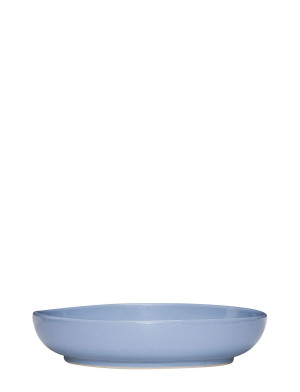 Hübsch Amare Dyb Tallerken - Blue - Ø 23 CM Blue Ø 23 CM