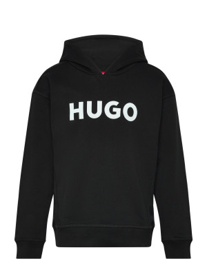 Hugo Kids Hooded Sweatshirt - Black - 150