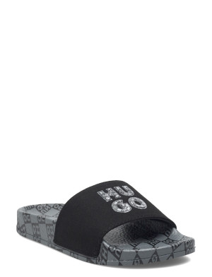 Hugo Kids Aqua Slides - Black - 32