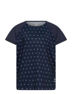 Hummel Hmljr Mix T-Shirt S/S - Navy - 146/152 Navy 146/152