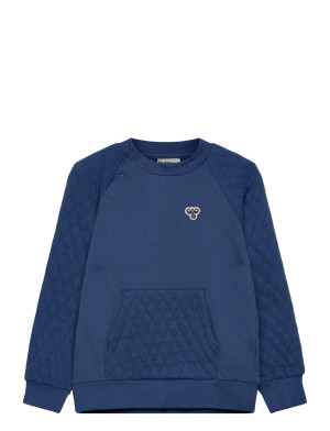 Hummel Hmlmini Loose Quilt Poc Sweatshirt - Blue - 98
