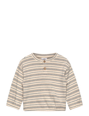 Hust & Claire Hcsigurt Fine Striped Knit - Cream - 74
