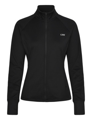 ICANIWILL Essential Thermal Training Jacket W-Dark Grey-Xl   L Black L
