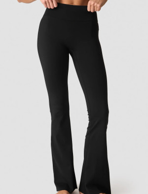 ICANIWILL Nimble No-Rise Flared Tights Tall  W - Black - XL Black XL