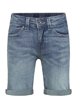Indian Blue Jeans Denim Shorts Dam. Dark Denim - Blue - 134 Blue 134