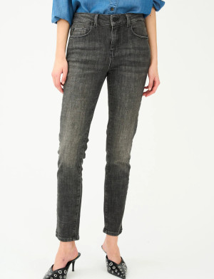 IVY Copenhagen Ivy-Alexa Cropped Jeans Wash Westpo - Grey - 25 x 32