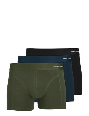 Jack & Jones Jacbasic Bamboo Trunks 3 Pack Noos   L Black L