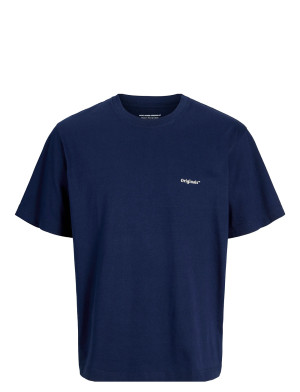 Jack & Jones Jorparos Easter Sketch Tee Ss Crew N Ln   S Navy S