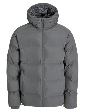 Jack & Jones Jjesoho Puffer Hood Sn - Grey - S