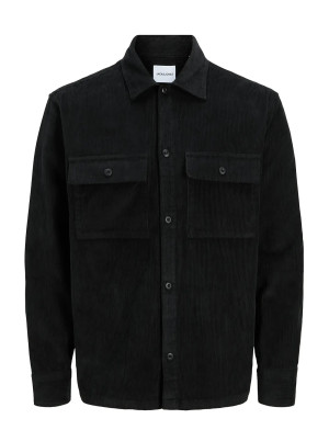Jack & Jones Jjeperfect Corduroy Overshirt Ls Sn   S Black S