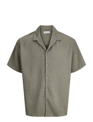 Jack & Jones Jjeharrison Resort Shirt Ss Sn   XXL Khaki XXL