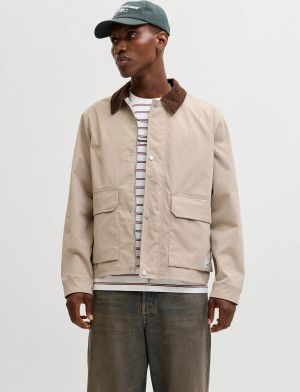 Jack & Jones Jorcatskills Barn Jacket Sn - Beige - XL Beige XL