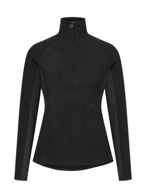 Johaug Fusion Fleece Half Zip   L Black L