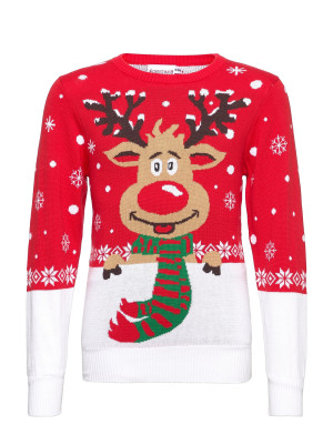Happy Seasons Rudolphs Sweater   122-128 Patterned 122-128