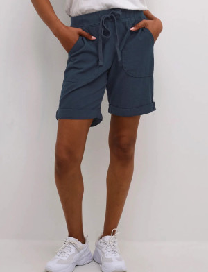 Kaffe Kanaya Shorts - Blue - 34 Blue 34