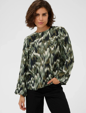 Kaffe Kakia Blouse - Green - 38
