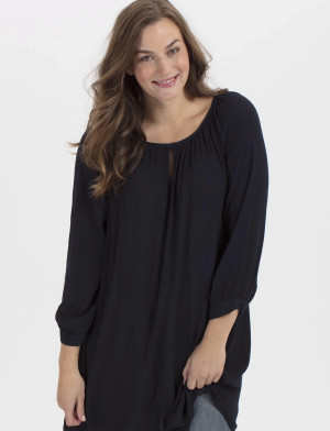 Kaffe Amber Tunic - Blue - 40 Blue 40