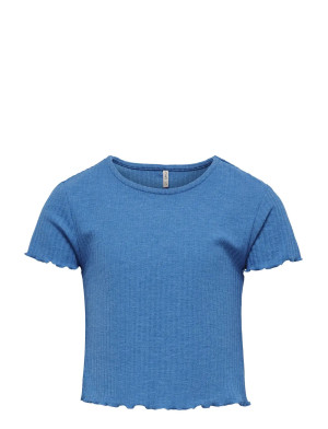 Kids Only Kognella S/S O-Neck Top Noos Jrs   146-152 Blue 146-152