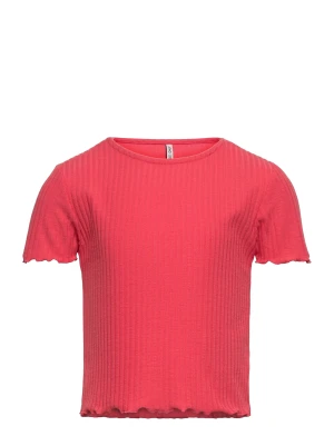 Kids Only Kognella S/S O-Neck Top Noos Jrs - Pink - 146-152