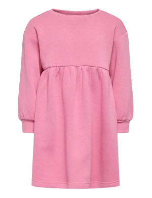 Kids Only Kmgsweat L/S O-Neck Dress Swt - Pink - 110 Pink 110