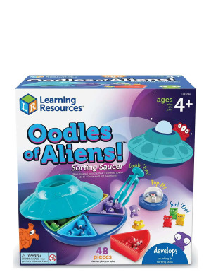 Learning Resources Oodles Of Aliens!â„¢  Sorting Saucer   ONE SIZE Patterned ONE SIZE