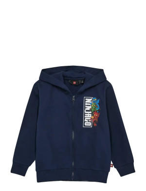 Lego Lwsaku 605 - Hooded Sweatshirt   146 Navy 146