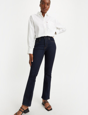 Levi's® 725 High Rise Bootcut Blue Wav - Navy - 27 x 34