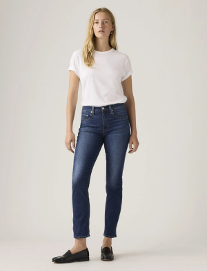 Levi's® 724 High Rise Straight What El - Blue - 24 x 32