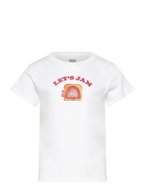 Levi's ® Ribbed Jam Tee - White - 104
