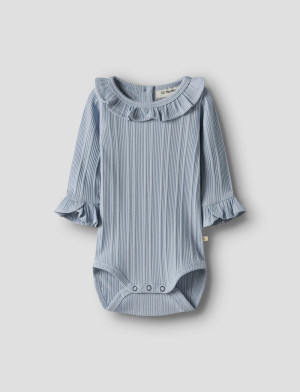 Lil'Atelier Nbftansy Ls Slim Body Lil - Blue - 56 Blue 56
