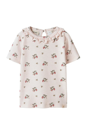 Lil'Atelier Nmfgayo Ser Ss Slim Top Lil - Pink - 116