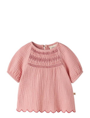 Lil'Atelier Nbfhiba Ss Loose Top Lil   74 Pink 74