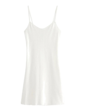 Lindex Nightdress In Pointelle   L White L