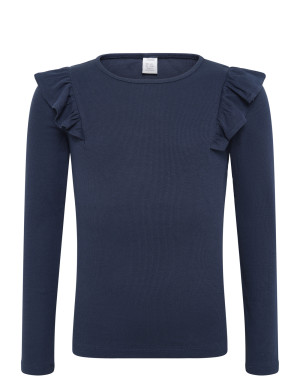 Lindex Long-Sleeved Top - Navy - 98 Navy 98