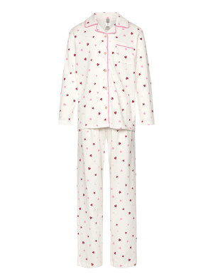Lindex Pyjama Hearts   92 White 92
