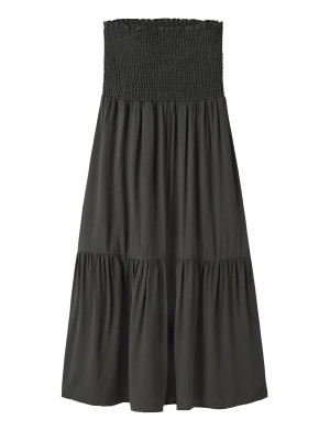 LMTD Nlfsandy Solid Maxi Skirt   140 Black 140