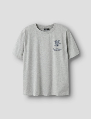 LMTD Nlmklant Ss L Top - Grey - 146-152 Grey 146-152