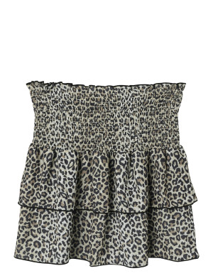 LMTD Nlfleosandy Short Skirt   152 Brown 152