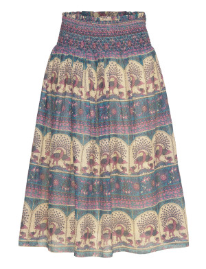 Lollys Laundry Myrall Midi Skirt   S Blue S