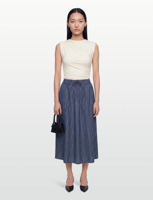 Lollys Laundry Akanell Maxi Skirt - Navy - M Navy M