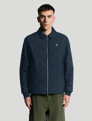 Scott Quilted Ripstop Jacket - Navy - S Navy S