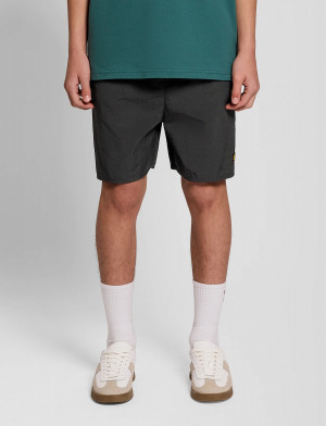 Scott Plain Swim Short - Black - 152-158